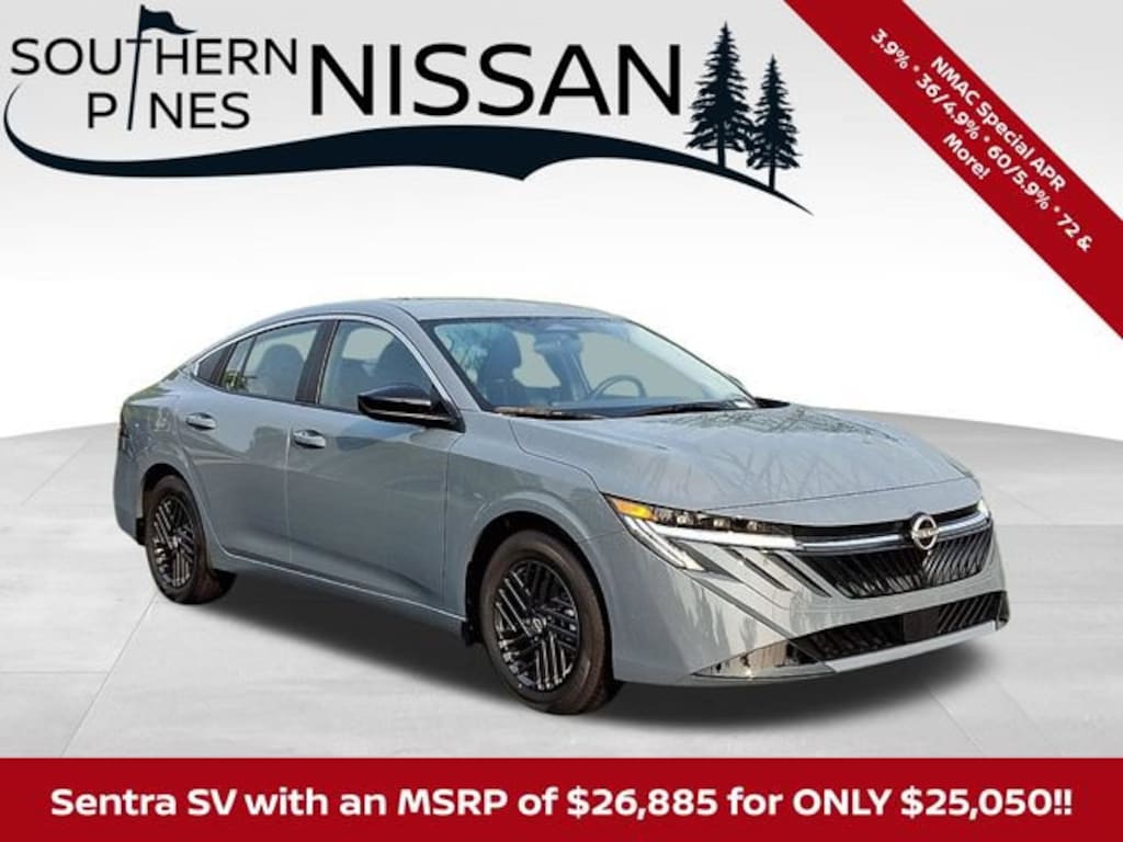 New 2026 Nissan Sentra SV Sedan