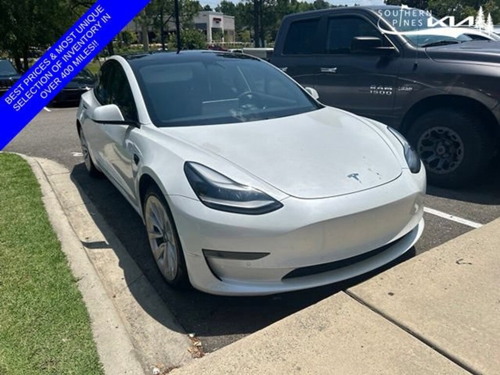 Used 2021 Tesla Model 3 Standard Range Plus Sedan