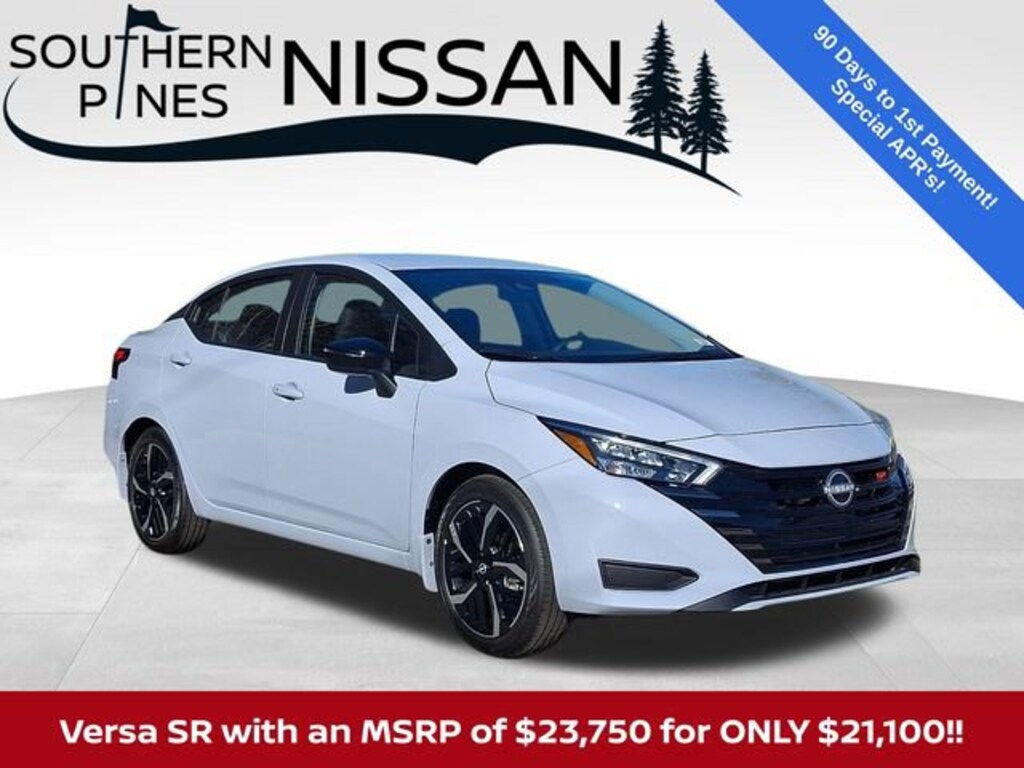 New 2025 Nissan Versa 1.6 SR Sedan