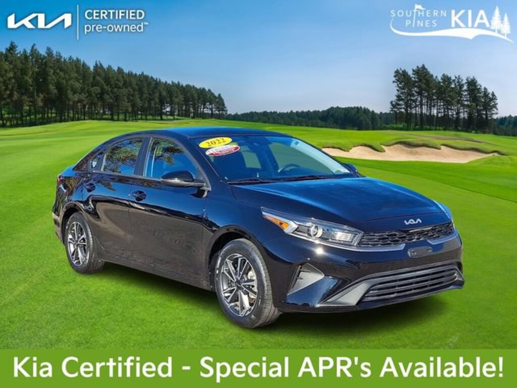 Certified 2022 Kia Forte LXS Sedan
