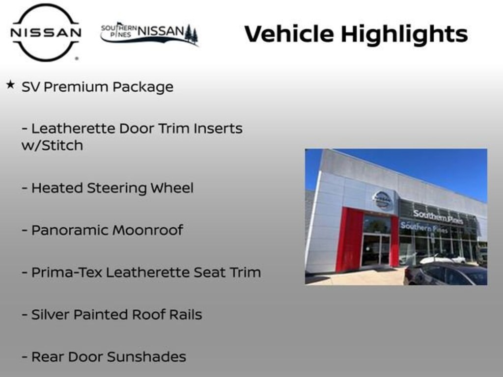 New 2026 Nissan Rogue SV SUV