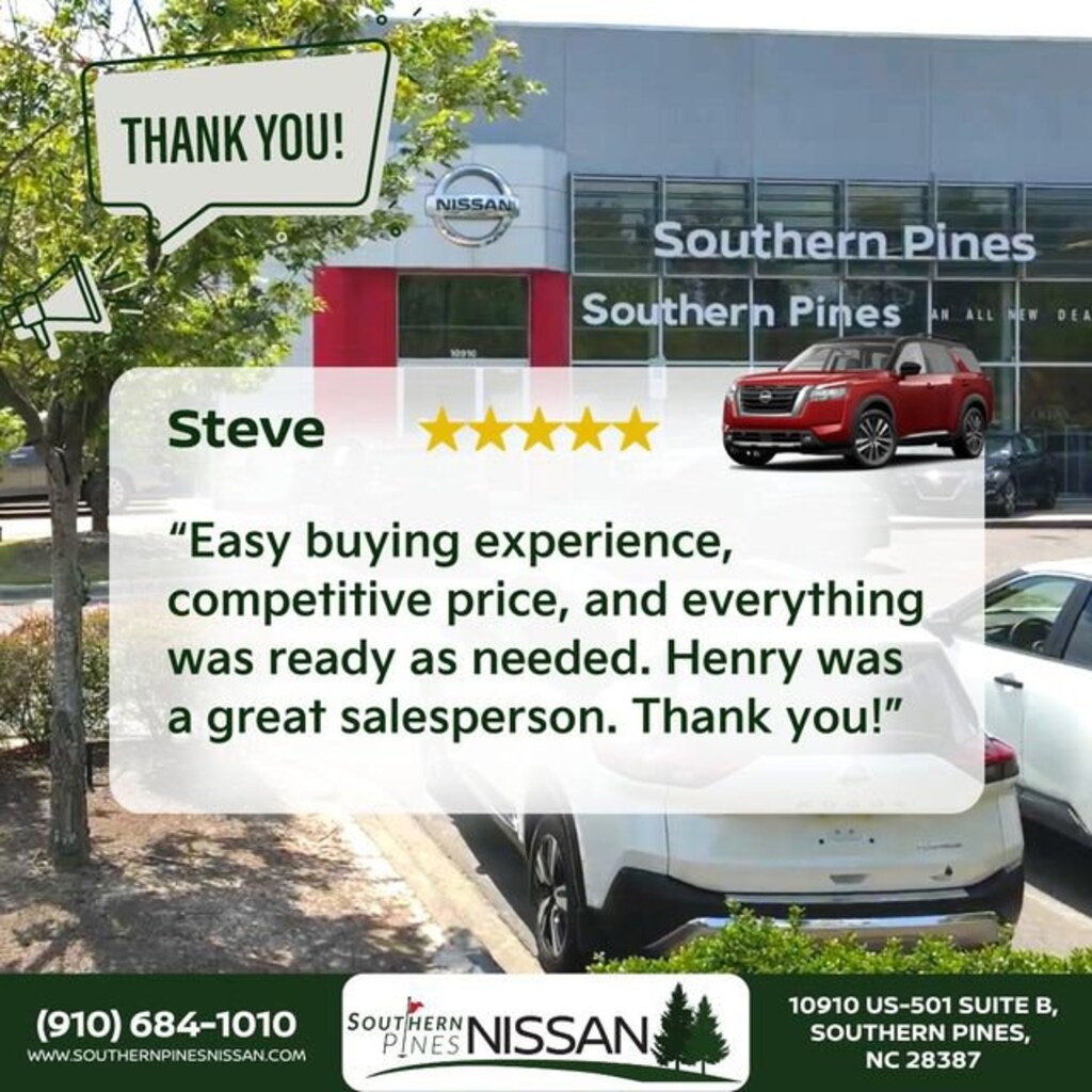 Used 2022 Nissan Pathfinder For Sale at Southern Pines Chevrolet GMC