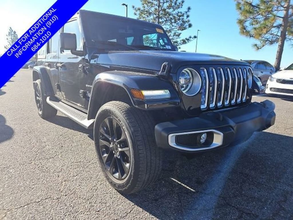 Used 2021 Jeep Wrangler 4xe Sahara SUV