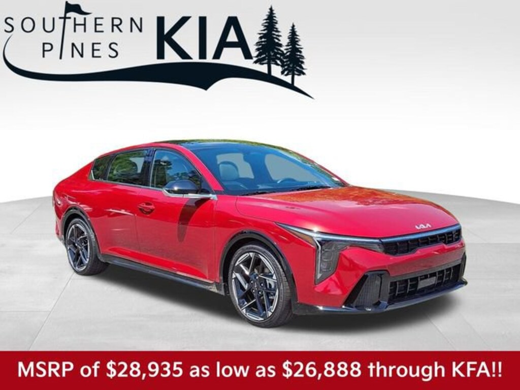 New 2025 Kia K4 GT-Line Sedan
