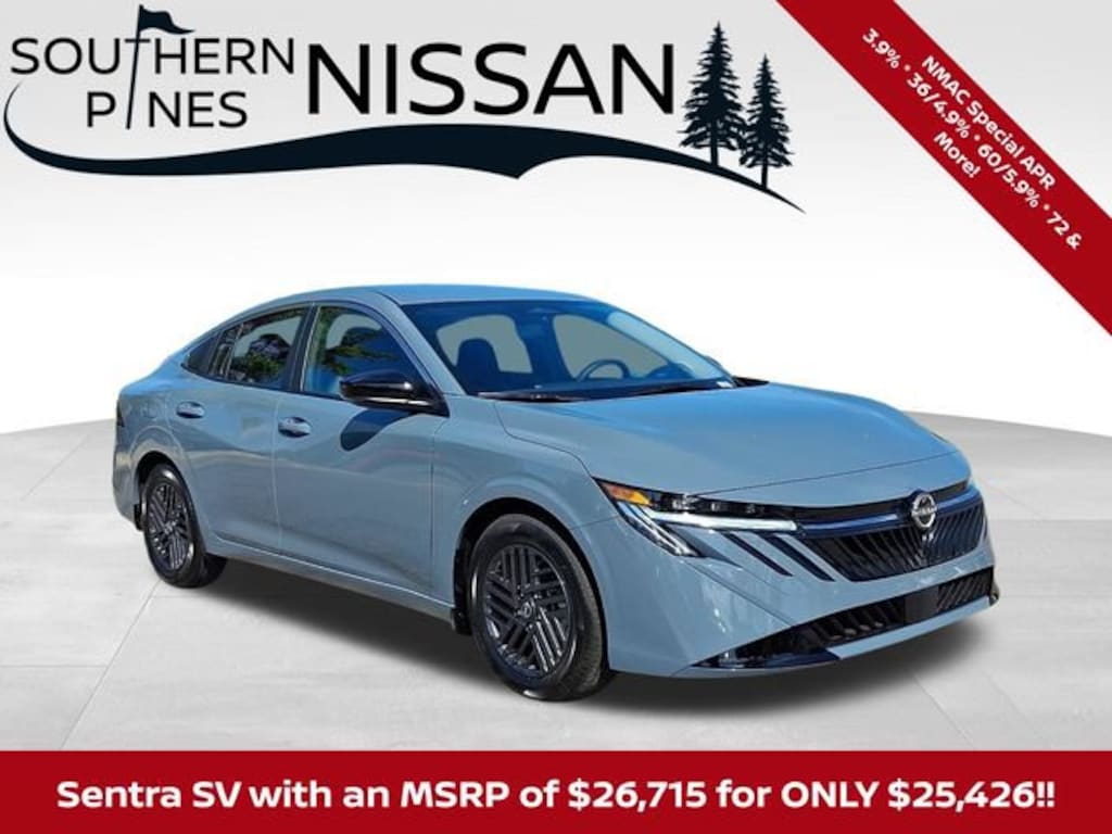 New 2026 Nissan Sentra SV Sedan