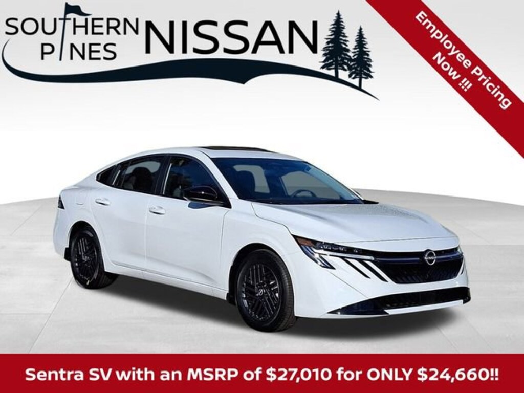 New 2026 Nissan Sentra SV Sedan