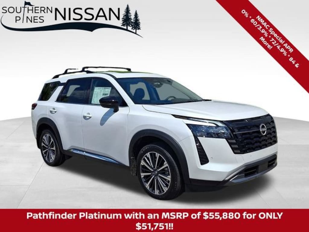 New 2026 Nissan Pathfinder Platinum SUV