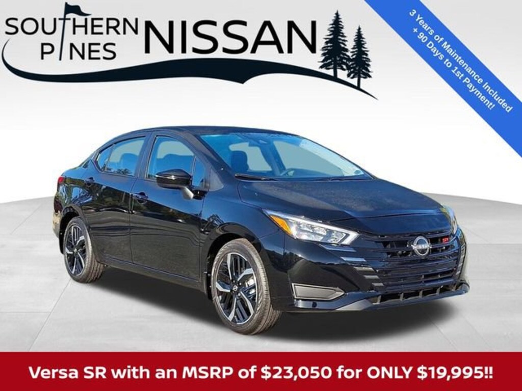 New 2025 Nissan Versa 1.6 SR Sedan