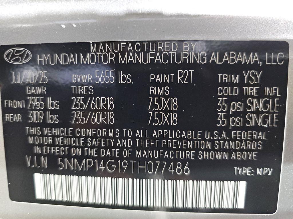 2026 Hyundai Santa Fe SE - Photo 37
