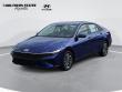 New 2026 Hyundai Elantra Hybrid Blue Sedan