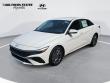New 2026 Hyundai Elantra Hybrid Blue Sedan