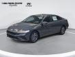 New 2026 Hyundai Elantra Hybrid Blue Sedan