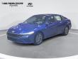 New 2026 Hyundai Elantra Hybrid Blue Sedan