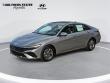 New 2026 Hyundai Elantra Hybrid Blue Sedan
