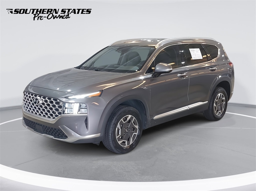 Used 2021 Hyundai Santa Fe Hybrid Blue SUV