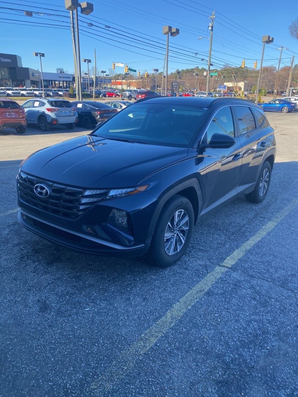 Used 2024 Hyundai Tucson Hybrid Blue SUV
