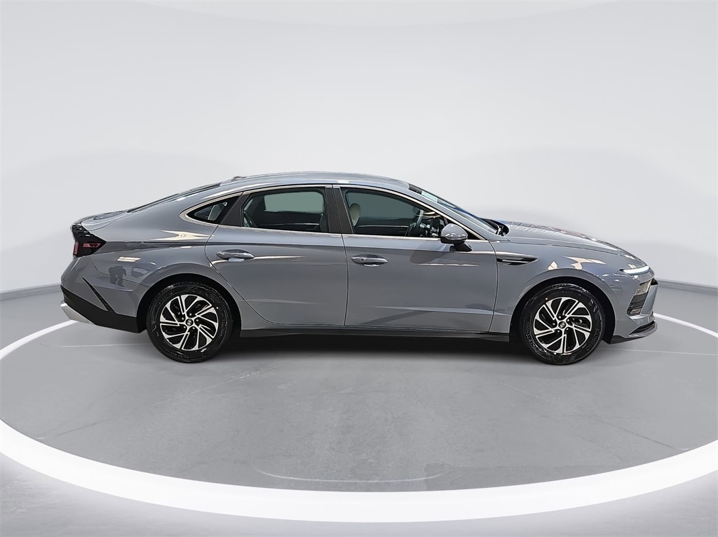 New 2026 Hyundai Sonata Hybrid Blue Sedan