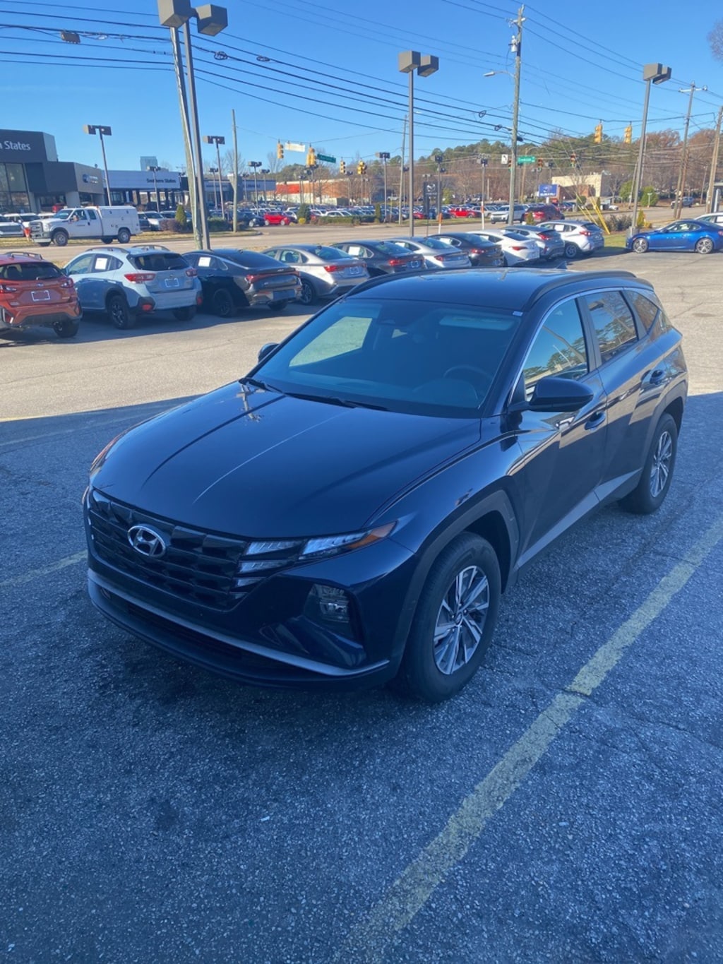 Used 2024 Hyundai Tucson Hybrid Blue SUV