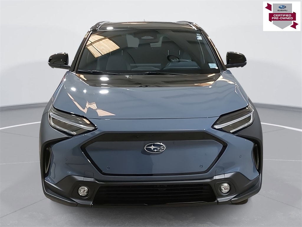 Used 2025 Subaru Solterra Touring Onyx Edition with VIN JTMABABAXSA095108 for sale in Raleigh, NC