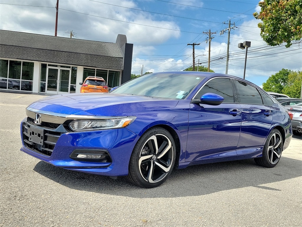 Used 2018 Honda Accord Sport with VIN 1HGCV1F32JA213082 for sale in Raleigh, NC