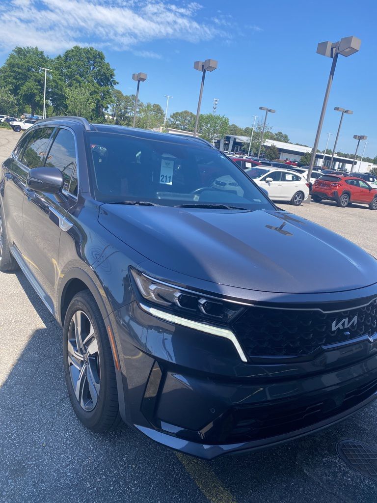 Used 2022 Kia Sorento SX Prestige PHEV with VIN KNDRMDLH5N5090082 for sale in Raleigh, NC