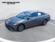 Used 2025 Hyundai Elantra Hybrid Blue Sedan