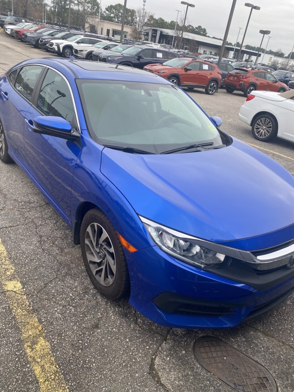 Used 2018 Honda Civic EX Sedan