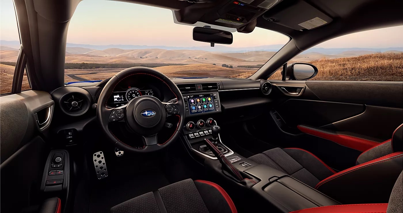 The interior of the 2026 Subaru BRZ in Raleigh, NC