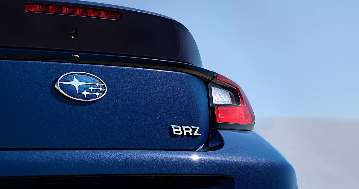 The back of the 2026 Subaru BRZ near Durham, NC