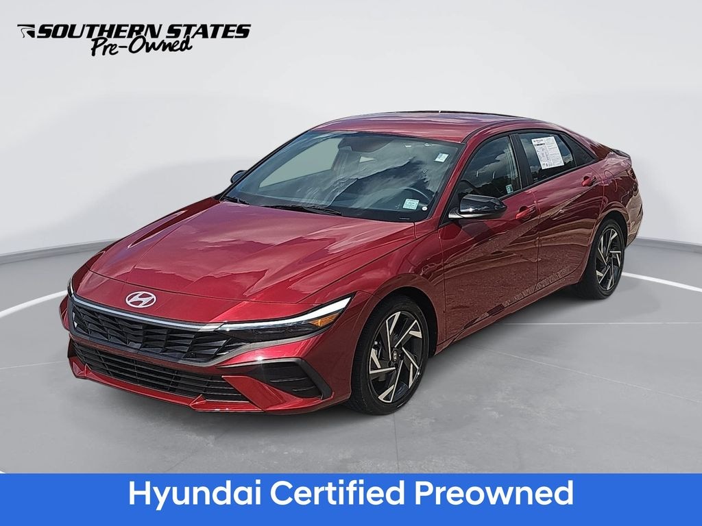 Used 2025 Hyundai Elantra Hybrid SEL Sport Sedan