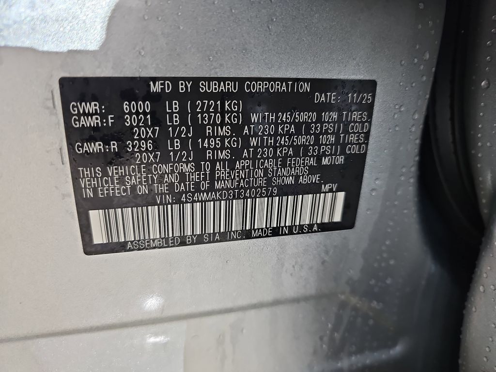 2026 Subaru Ascent Touring - Photo 37