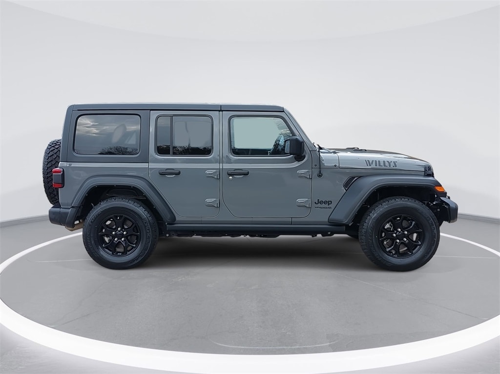 Used 2021 Jeep Wrangler Unlimited Willys SUV