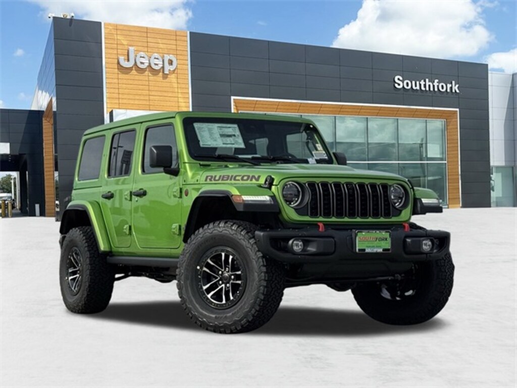 New 2025 Jeep Wrangler 4-DOOR RUBICON X Sport Utility