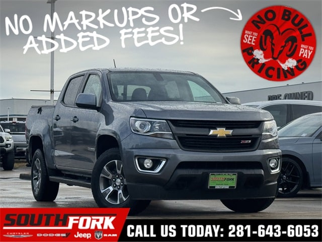Used 2020 Chevrolet Colorado Z71 with VIN 1GCGTDEN2L1236052 for sale in Manvel, TX