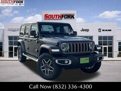 Used 2025 Jeep Wrangler 4-DOOR SAHARA Sport Utility For Sale near Houston, TX