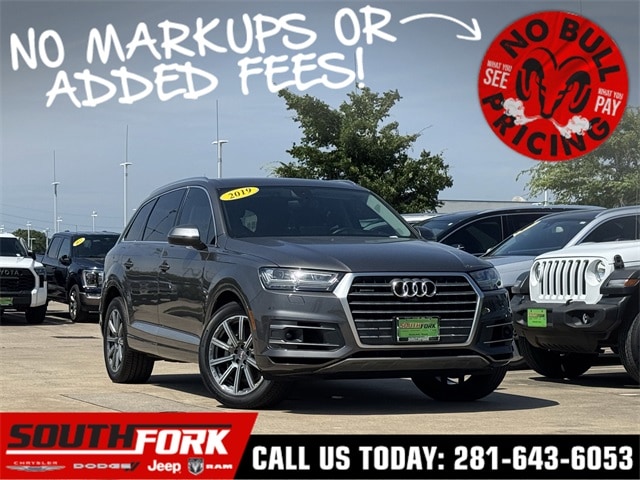 Used 2019 Audi Q7 Prestige with VIN WA1VAAF70KD043417 for sale in Manvel, TX