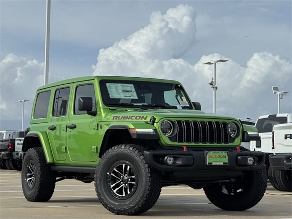 New 2025 Jeep Wrangler 4-DOOR RUBICON X Sport Utility
