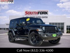 Used 2021 Jeep Wrangler Unlimited Sport Altitude SUV For Sale near Houston, TX