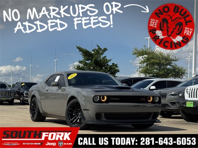 Used 2023 Dodge Challenger R/T with VIN 2C3CDZFJXPH638062 for sale in Manvel, TX