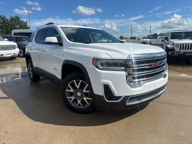 Used 2023 GMC Acadia SLT with VIN 1GKKNML42PZ189129 for sale in Manvel, TX