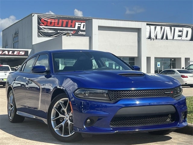 Used 2022 Dodge Charger GT with VIN 2C3CDXHG1NH189972 for sale in Manvel, TX