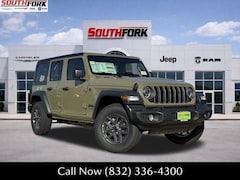 Used 2026 Jeep Wrangler 4-DOOR SPORT S Sport Utility For Sale near Houston, TX