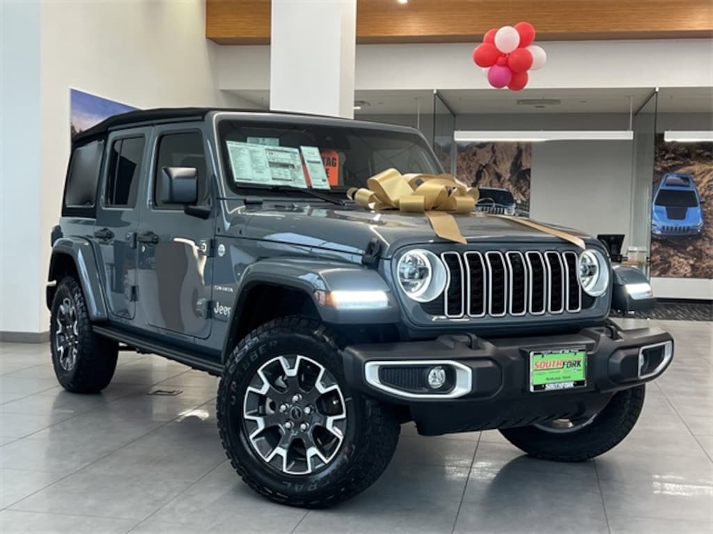 New 2024 Jeep Wrangler 4-DOOR SAHARA Sport Utility