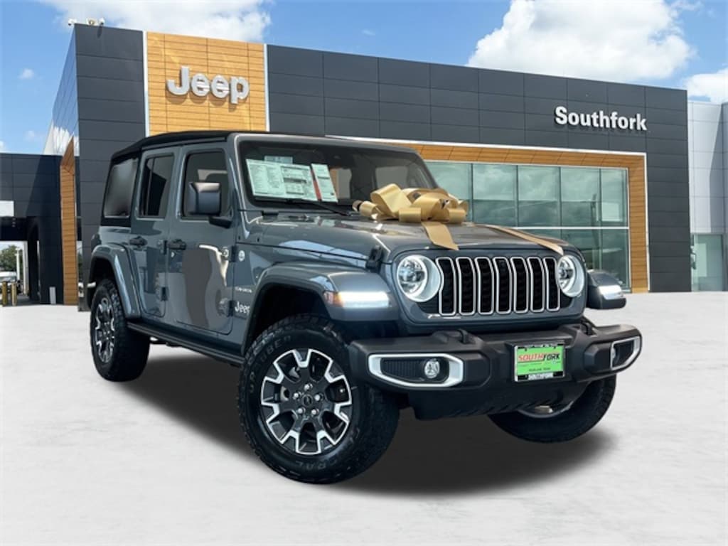 New 2024 Jeep Wrangler 4-DOOR SAHARA Sport Utility
