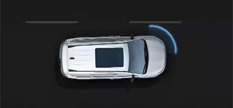 lanesense lane departure warning with lane keep assist