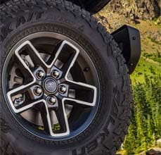 33-inch all-terrain tires