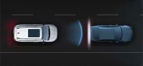 full-speed forward collision warning with active braking