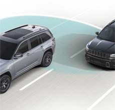 Blind Spot Monitoring* with Rear Cross Path Detection*T​