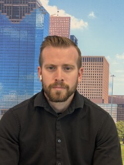 Staff member Hunter Martin from ID_066878