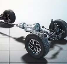 rock-trac heavy-duty part-time 4x4 system